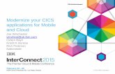 4515 Modernize your CICS applications for Mobile and Cloud