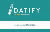 Content Strategy Masterclass