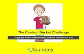 The Content Bucket Challenge