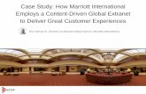 Case Study: How Marriott International Employs a Content-Driven Global Extranet to Deliver Great Customer Experiences