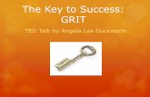 The Key to Success: GRIT