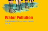 Water Pollution Anthropogenic Causes