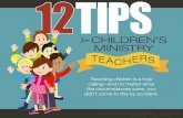 12 Tips for Children's Ministry Teachers