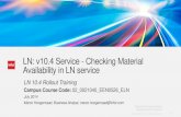Inforln.com ERP LN 10.4 Service Checking Material Availability