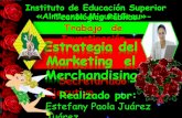 ESTRATEGIA DEL MARKETING EL MERCHANDISING