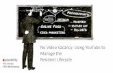 No Video Vacancy: Using YouTube to Manage the Resident Lifecycle - Rob Ciampa
