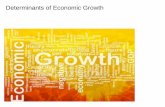 Determinants of economic growth sp15