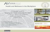Dr Vanessa Govender- Wellness in the Workplace