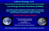 Lattice Energy LLC Google Insights and Selected Energy Topics April 04 2009