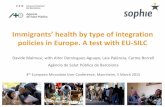 Immigrants’ health by type of integration policies in Europe. A test with EU-SILC