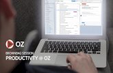 Productivity at OZ using Asana and GTD