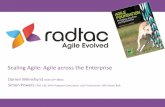 Scaling agile. Agile across the enterprise
