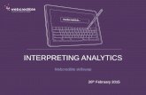 Interprting analytics skillswap: How UX and analytics can work together