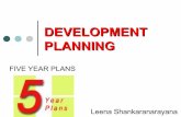 Development planning & five year plans