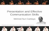 Presentation and effective communication skills