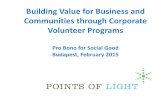 Jennifer Lawson: Building value for business and communities through corporate volunteer programs
