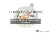 Curing Shiny Object Syndrome: Setting Goals & Priorities for Success - Bruce McCarthy (ProductCamp Boston 2015)