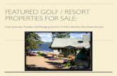 Featured Golf and Resort Properties February