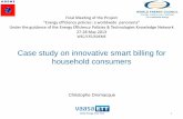 ADEME-WEC Energy Efficiency Policies 2013 - Case study on innovative smart billing for household consumers