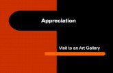 Appreciation art gallery