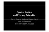 Spatial Justice and the Irish Crisis: Education - Gerry Kearns and David Meredith