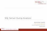 SQL Server Dump Analysis