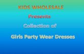 Wholesale Girls Party Wear Dress - Kids Wholesale clothing UK