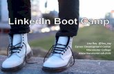 Linkedin Boot Camp  |  Macalester College  |  2.12.15