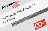 Lenovo Shape The Future & Education Solutions