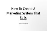 How To Create A Marketing System That Sells