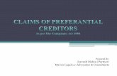 Claims under preferantial_payments ppt