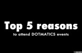 Top 5 reasons