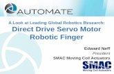 Leading Robotics Research: SMAC Direct Drive Servo Motor Robotic Finger