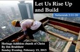 Let us rise up and build neh 2 ha7 021515