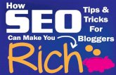 SEO Tips and Tricks For Bloggers