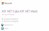 ASP.NET 5 Overview - Post Build 2015