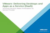 VMware: Delivering Desktops and Apps as a Service