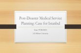 Post disaster medical service planning