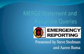 SQL 70-461 Training: Merge statement and Recursive queries