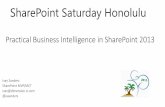 Practical Business Intelligence in SharePoint 2013 - Honolulu