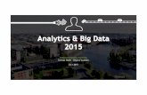 Analytics and Big data in 2015 - Smarter, Slicker and More Useful - Cormac Walsh - Fonecta