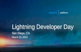 SD DUG Salesforce Lightning Week