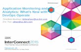 Application monitoring and analytics whats new with dev ops operate
