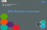 Bluemix overview with Internet of Things