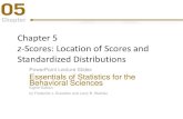 Z-scores: Location of Scores and Standardized Distributions
