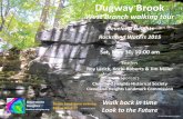 Dugway Brook West Br walking tour