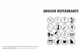 Abolish restaurants