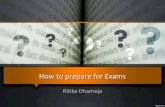 How To Prepare For Exams