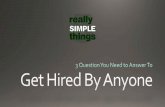 Get Hired by Anyone