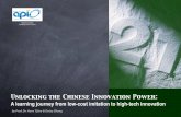 Unlocking Chinese Innovation Power: A learning journey from low-cost manufacturer to high-tech innovation
